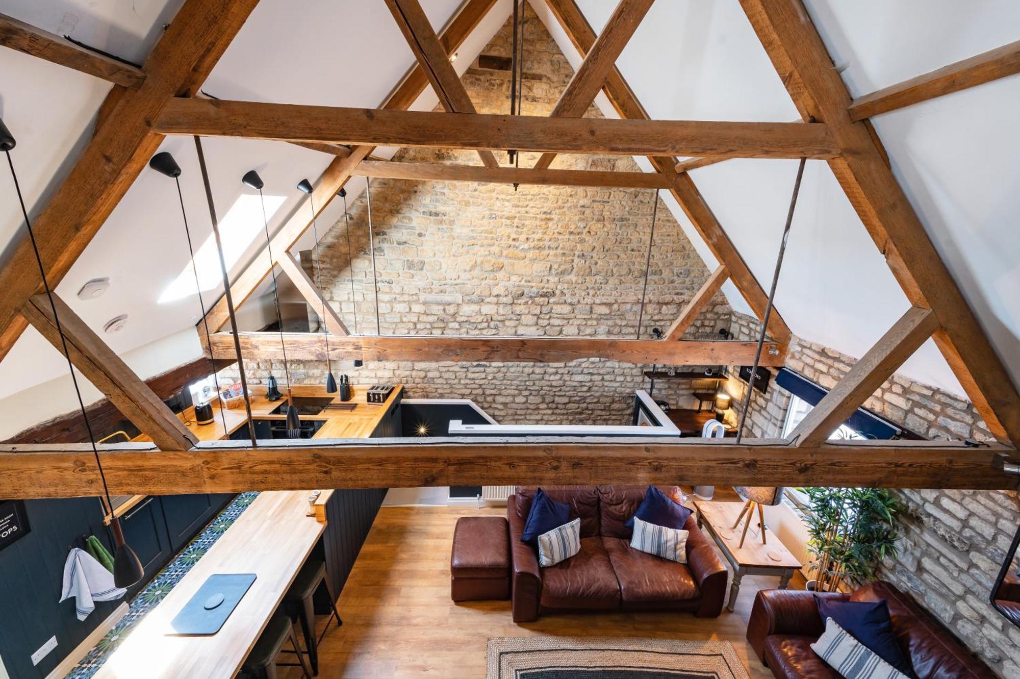 Luxury Town Centre Loft Apartment In Converted Granary Stamford Eksteriør bilde