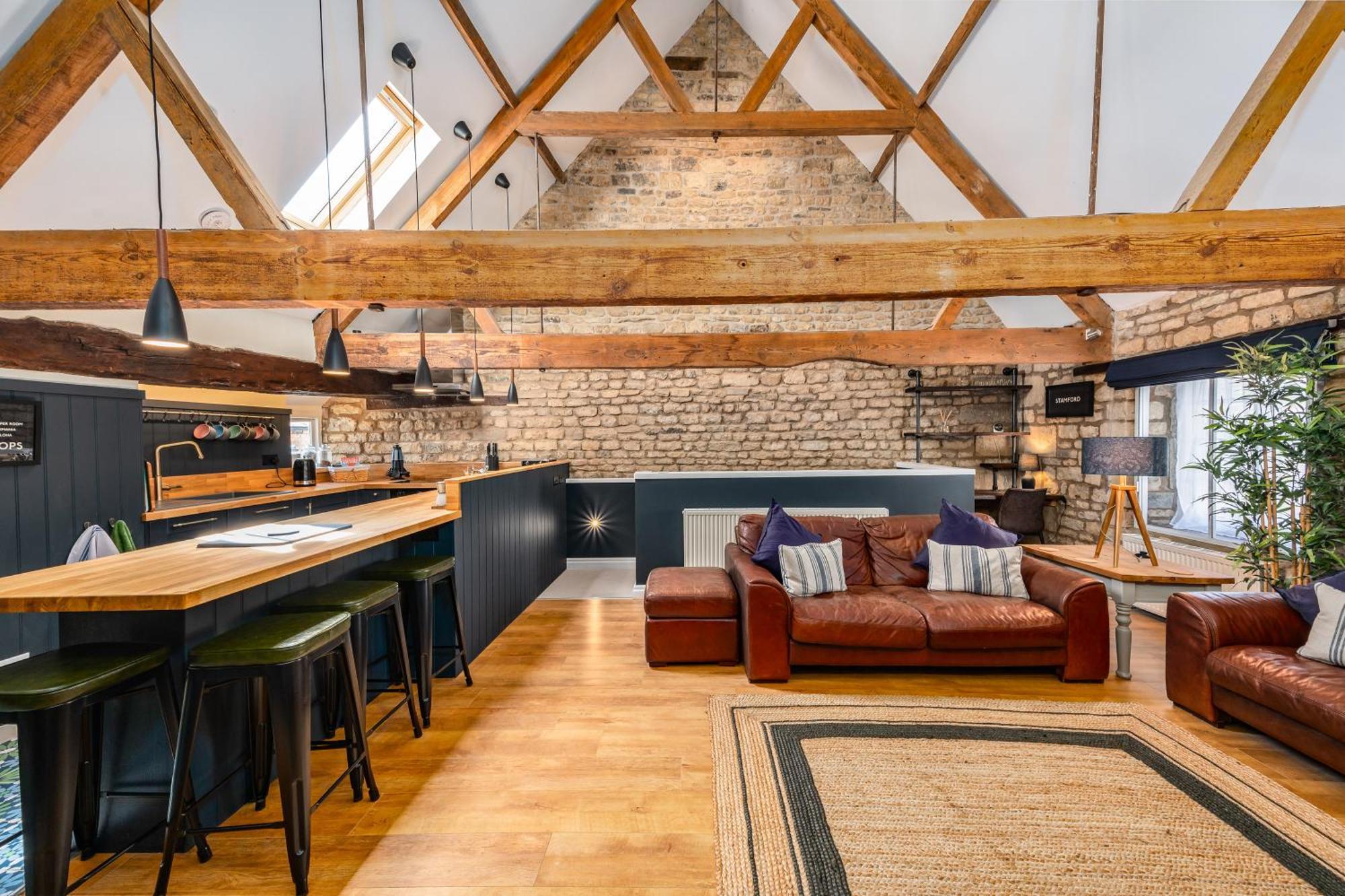 Luxury Town Centre Loft Apartment In Converted Granary Stamford Eksteriør bilde